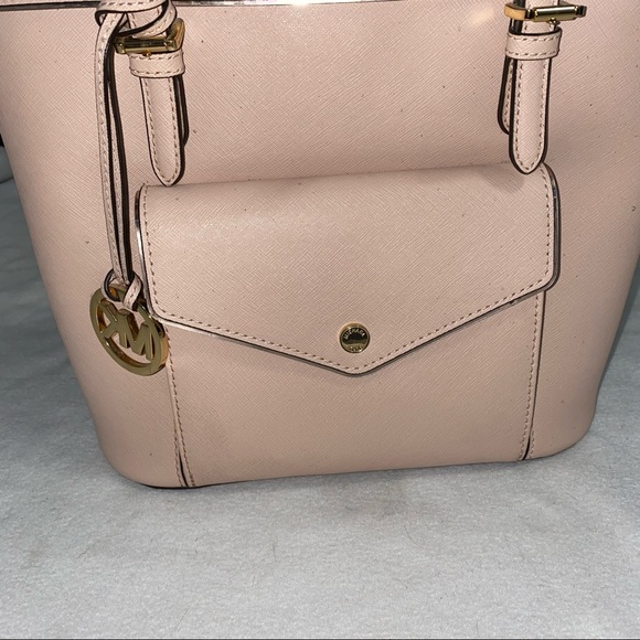 MICHAEL KORS JET SET MULTIFUNCTION POCKET TOTE PINK - Picture 5 of 11